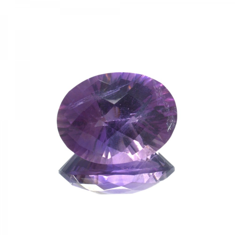 17.87ct Amethyst Oval Schnitt mit Schachbrett