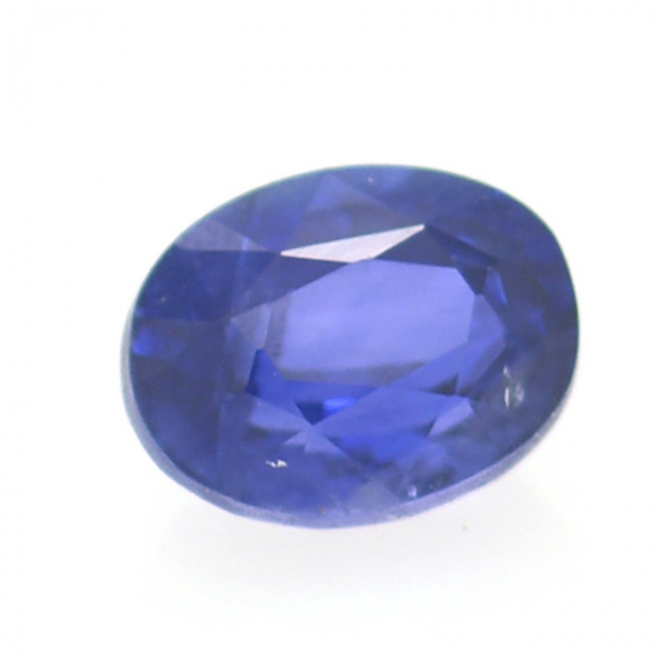 0.61ct Saphir Oval Schnitt 5,24x4,07mm