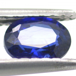 0.54ct Saphir Oval Schnitt 5,45x4,18mm