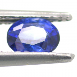 0.50ct Saphir Taille Ovale 7.50x5.67mm