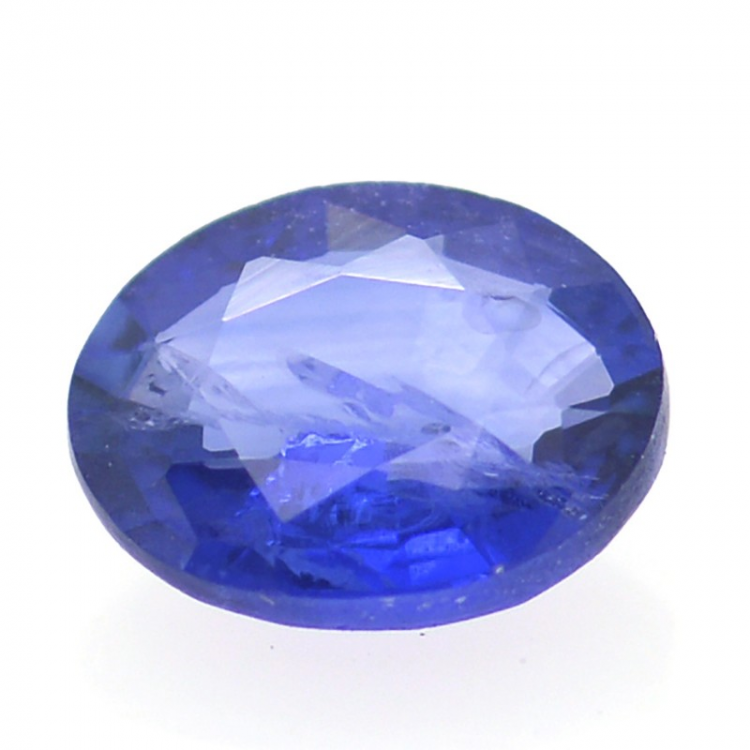 0.59ct Sapphire Oval Cut with Chessboard