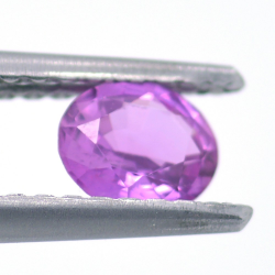 0.40ct Zaffiro Rosa Facettato Ovale 4,99x4,22mm