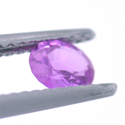 0.40ct Pink Sapphire Oval Cut 4,99x4,22mm