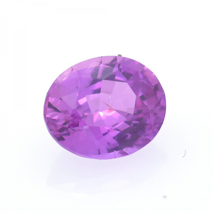 0.54ct Rosa Saphir Oval Schnitt 5,18x4,30mm