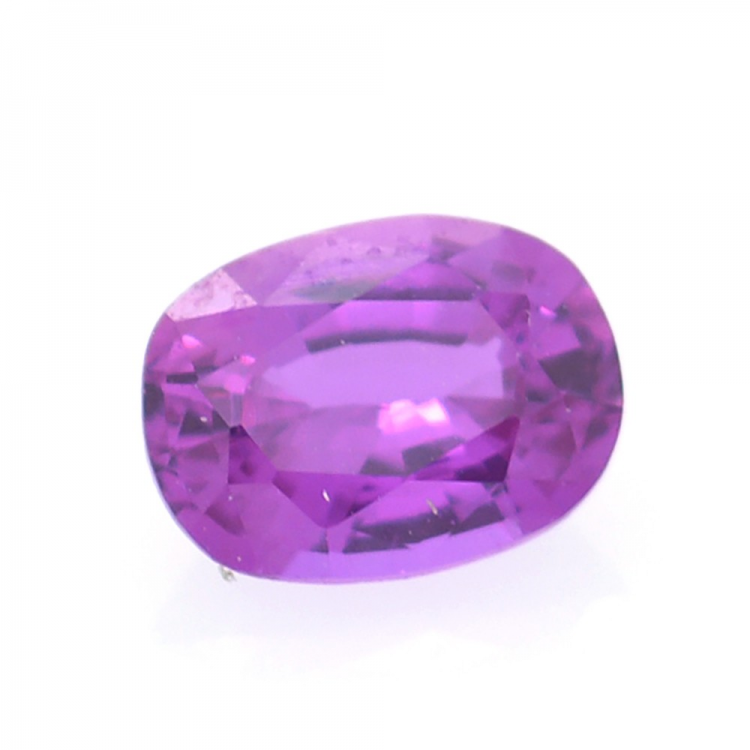 0.48ct Rosa Saphir Kissen Schnitt 5,26x3,98mm