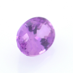 0.60ct Rosa Saphir Oval Schnitt 5,46x4,00mm