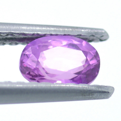 0.60ct Zafiro Rosa Talla Ovalada 5,46x4,00mm