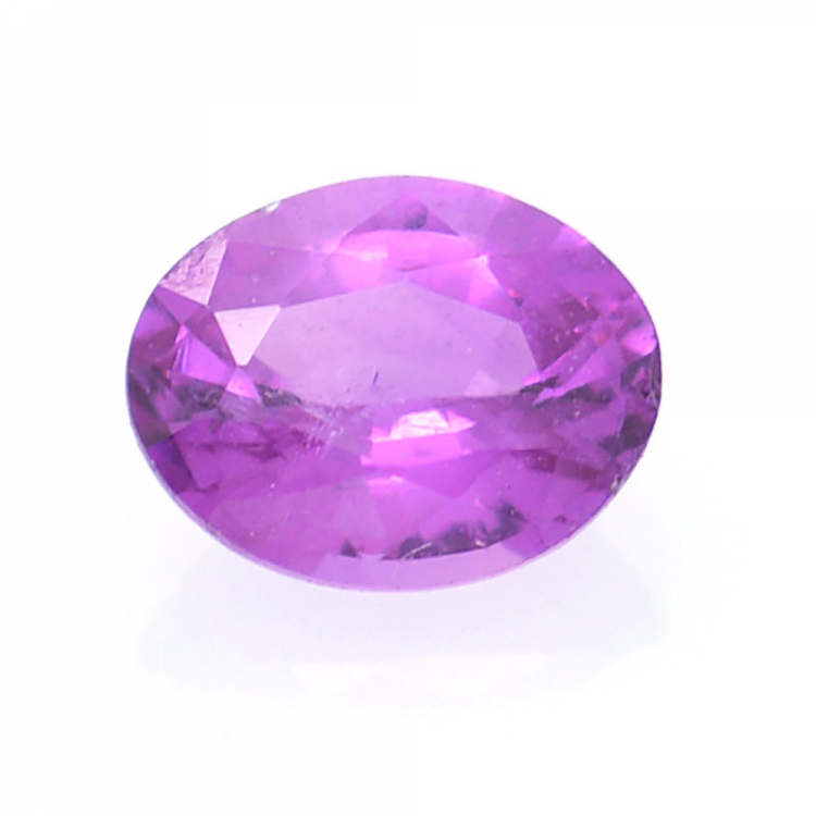 0.38ct Rosa Saphir Oval Schnitt 4,80x3,80mm