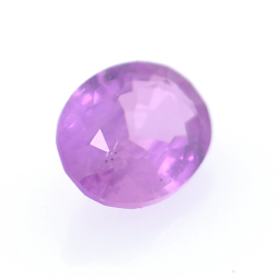 0.65ct Pink Sapphire Oval Cut 5,79x4,47mm