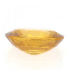 1.23ct Gelber Zirkon Oval Schnitt