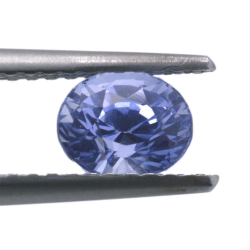 1.40ct Zafiro Azul Talla Oval 7.73x6.46mm