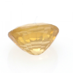 0.93ct Zircone Giallo Faccettato Ovale