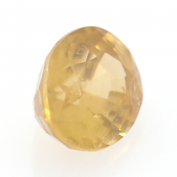 0.93ct Gelber Zirkon Oval Schnitt