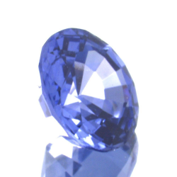 0,65 ct blauer Saphir im Ovalschliff 5,12 x 3,08 mm