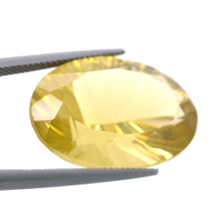 29.06ct Citrine Ovale Concave