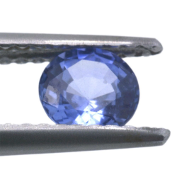 0.65ct Zafiro Azul Talla Oval 5.12x3.08mm