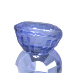 Zaffiro blu da 0,65 ct, taglio ovale, 5,12 x 3,08 mm