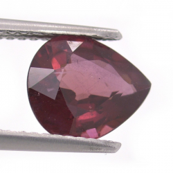 2.33ct Granato Rodolite Taglio Goccia