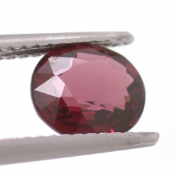 1.57ct Grenat Rhodolite Taille Ovale