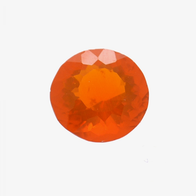 0.76ct Fire Opal Round Cut