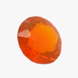 0.76ct Fire Opal Round Cut