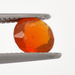 0.76ct Fire Opal Round Cut