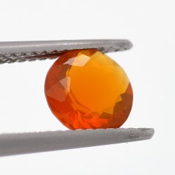 0.77ct Fire Opal Round Cut