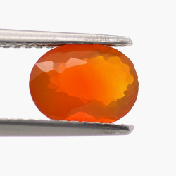 0.93ct Fire Opal Oval Schnitt