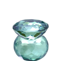 9.98ct Topaze Verte Taille Ovale