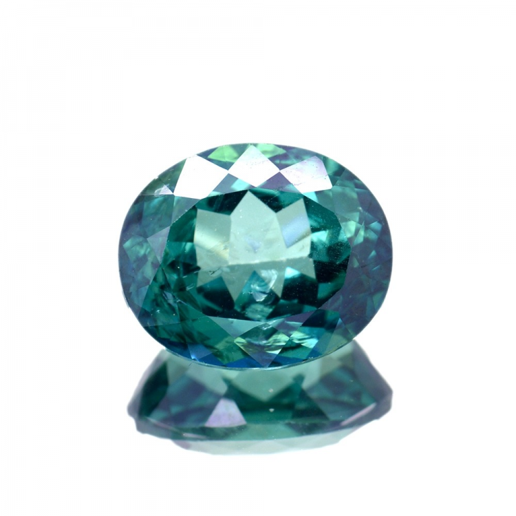 9.72ct Green Topaz Oval Cut