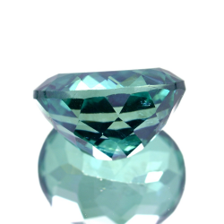 9.72ct Grün Topas Oval Schnitt