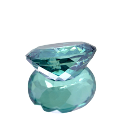 16.26ct Green Topaz Oval Cut