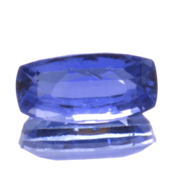 1.04ct Zafiro Azul Talla Cojín 7.62x3.83mm