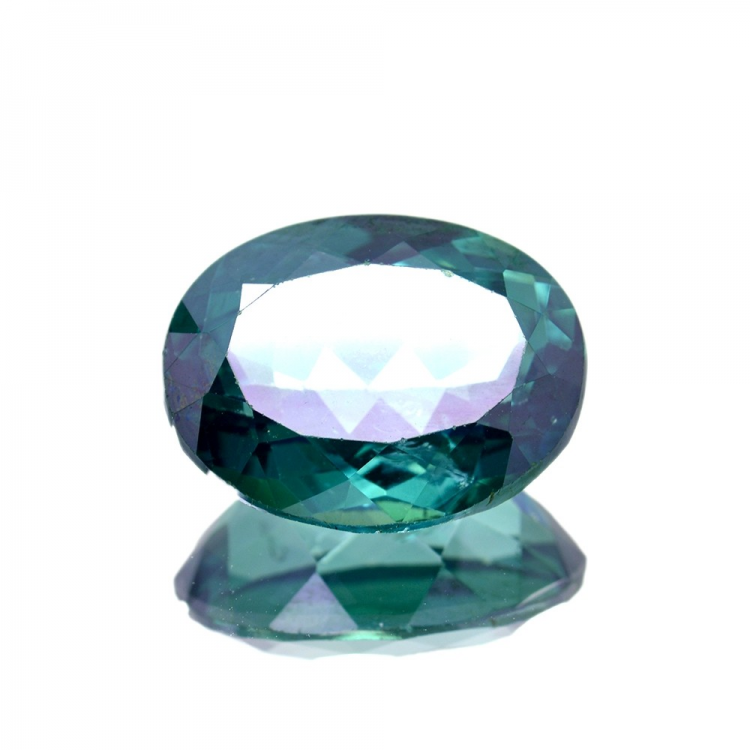 12.95ct Green Topaz Oval Cut