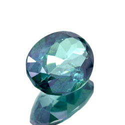 12.95ct Topaze Verte Taille Ovale