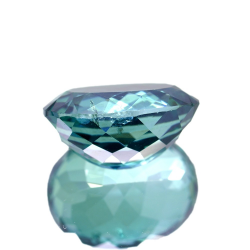 14.00ct Green Topaz Oval Cut