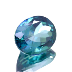 15.70ct Green Topaz Oval Cut