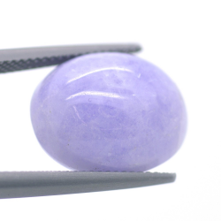 18.70ct Violet Jade Cabochon Cut