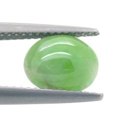 2.31ct Jade Imperial Talla Cabujón Ovalado