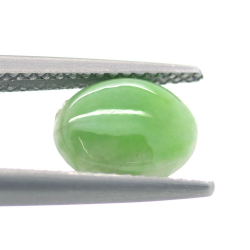 1.79ct Jade Imperial Talla Cabujón Ovalado