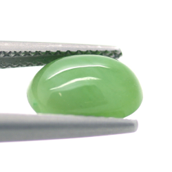 2.23ct Imperial Jade Cabochon Oval Cut