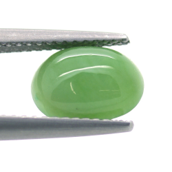 2.23ct Imperial Jade Cabochon Oval Cut