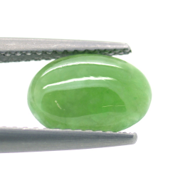 1.95ct Jade Imperial Talla Cabujón Ovalado