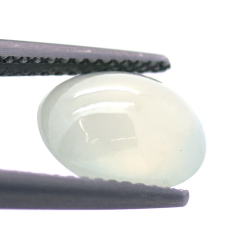 3.45ct Icy Jade Cabochon Oval Cut