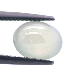 3.45ct Icy Jade Cabochon Oval Cut