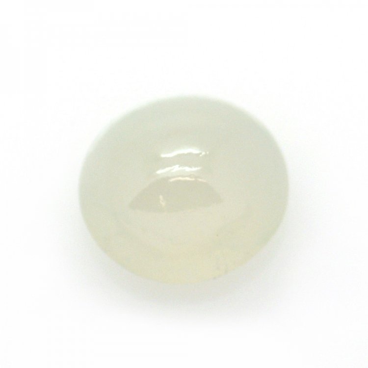 3.60ct Icy Giada Taglio Cabochon Tondo