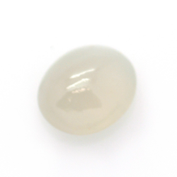 3.10ct Icy Jade Cabochon Oval Cut