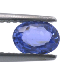 0.70ct Blue Sapphire Oval Cut 6.16x4.62mm