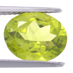 3.52ct Peridot Oval Schnitt