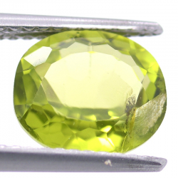 2.76ct Peridoto Talla Ovalada